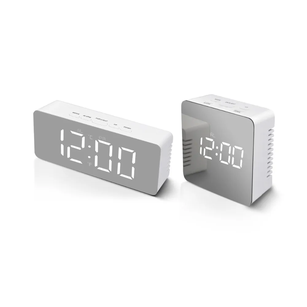 Таблица/настольные часы USB светодиодный цифровой будильник Wake Up Light время