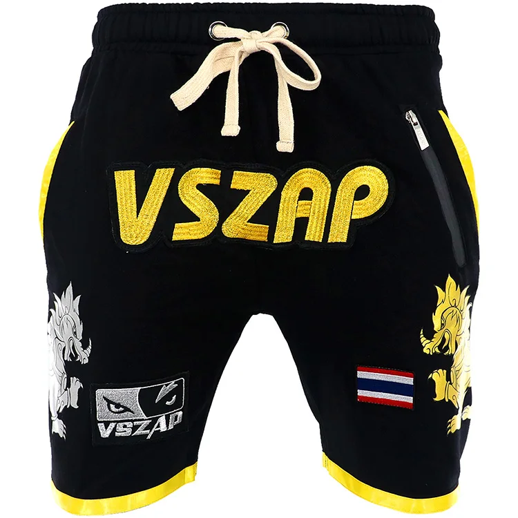

VSZAP POKER warrior POKER shorts mixed martial arts fight sport fitness scattered running wolves.