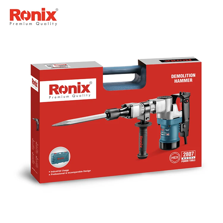 Ronix Новый 220 В 900 Вт 5 кг молоток для демонтажа портань с BMC электрический модель