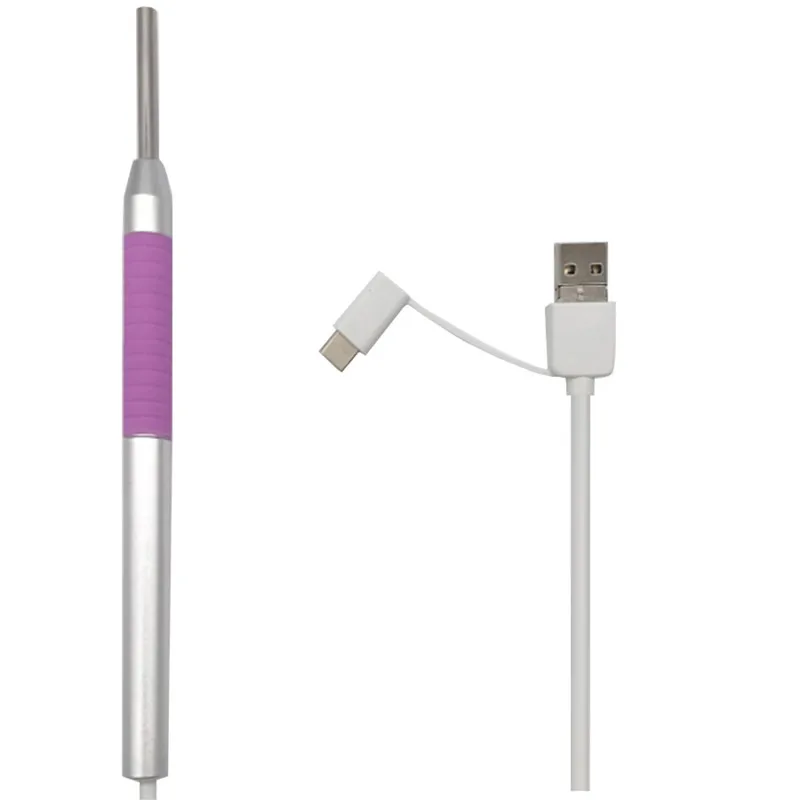 SieNSen 3 9 мм Гибкая визуальная камера 1 мегапикселей Otoscope мини Usb для USB/Micro USB/Type C ER 006
