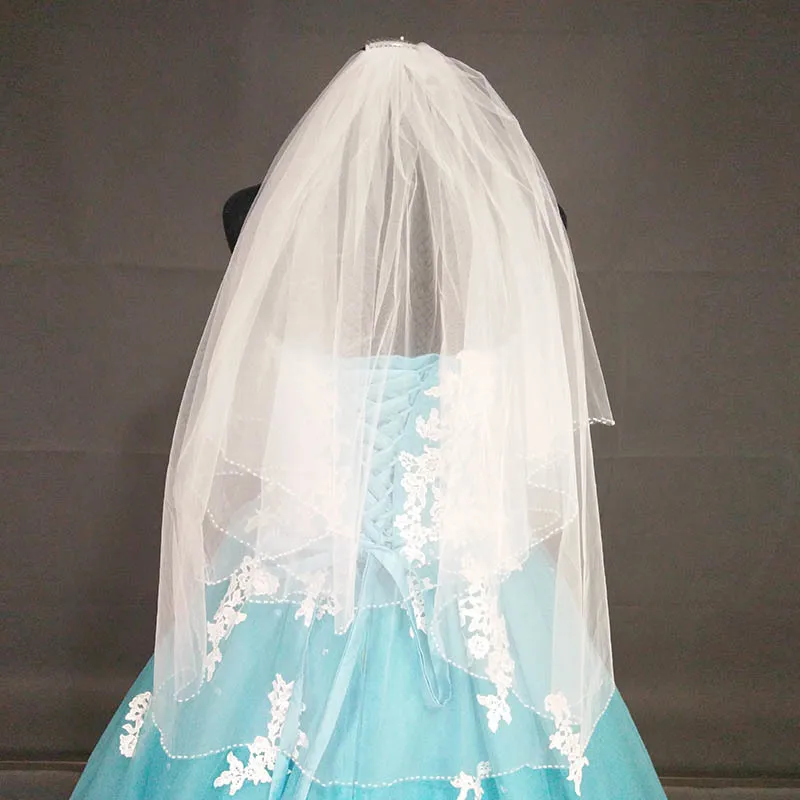 В наличии 100% настоящая фотография белая аппликация блестящая кружевная кромка