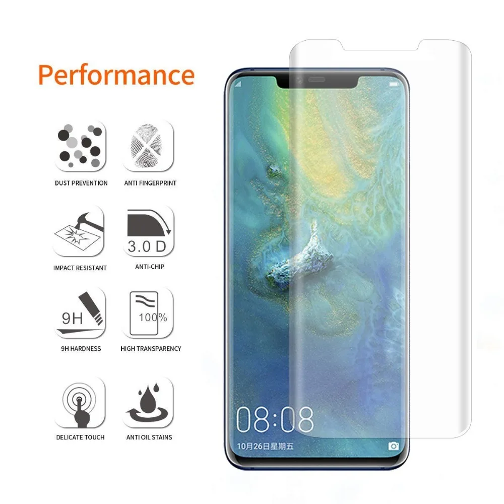 

Tempered Glass for Huawei Mate 20 Pro Screen Protector Glass For Huawei Mate 20 Mate 20 Lite Full Cover 3D Protective Film
