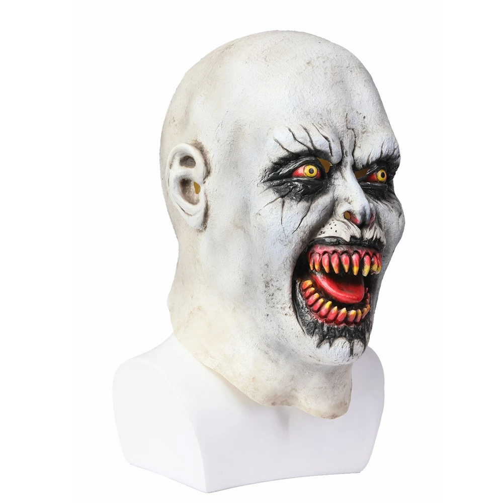 XCOSER монахини Косплэй Valak белого цвета для наращивания на всю голову маскарадные