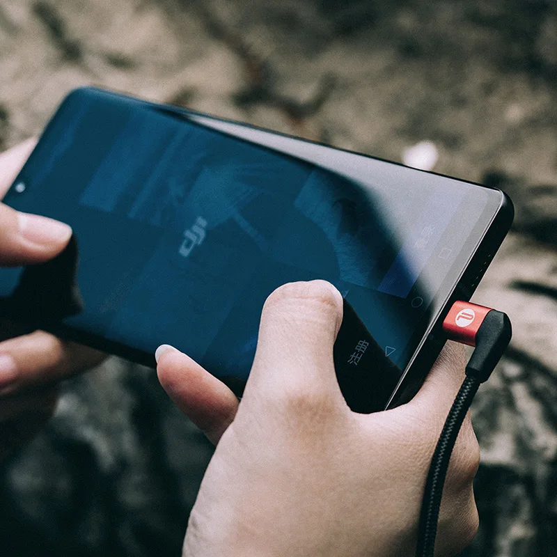 PGYTECH OSMO Спортивная камера 65 см Type-C к C/Lighting IOS кабель для передачи данных DJI