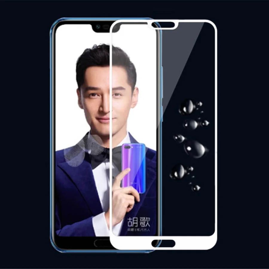Прозрачное стекло для Huawei Honor 10 полное покрытие закаленное 9H 2.5D Противоударная