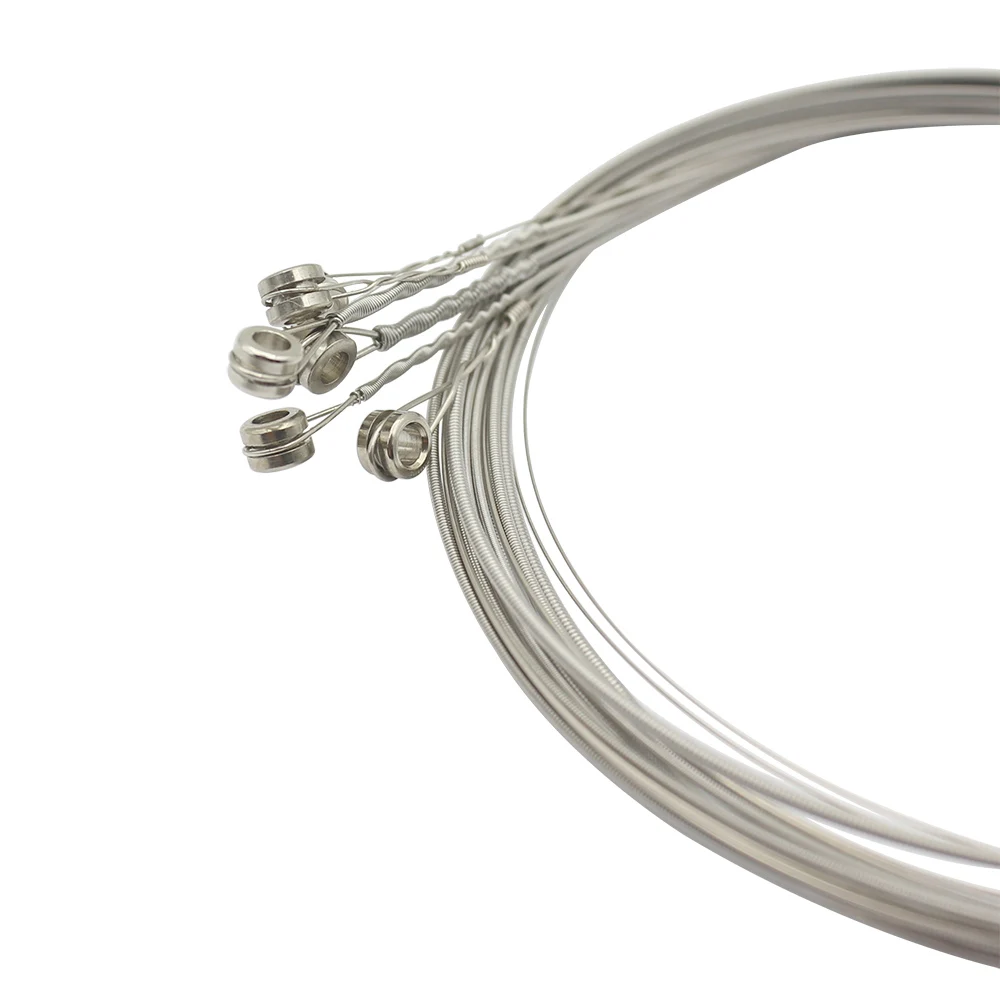 

IRIN E102 Acoustic Guitar String 6 pcs/ Set Silver Pure Strigning For Guitarra Bass Parts & Accessories
