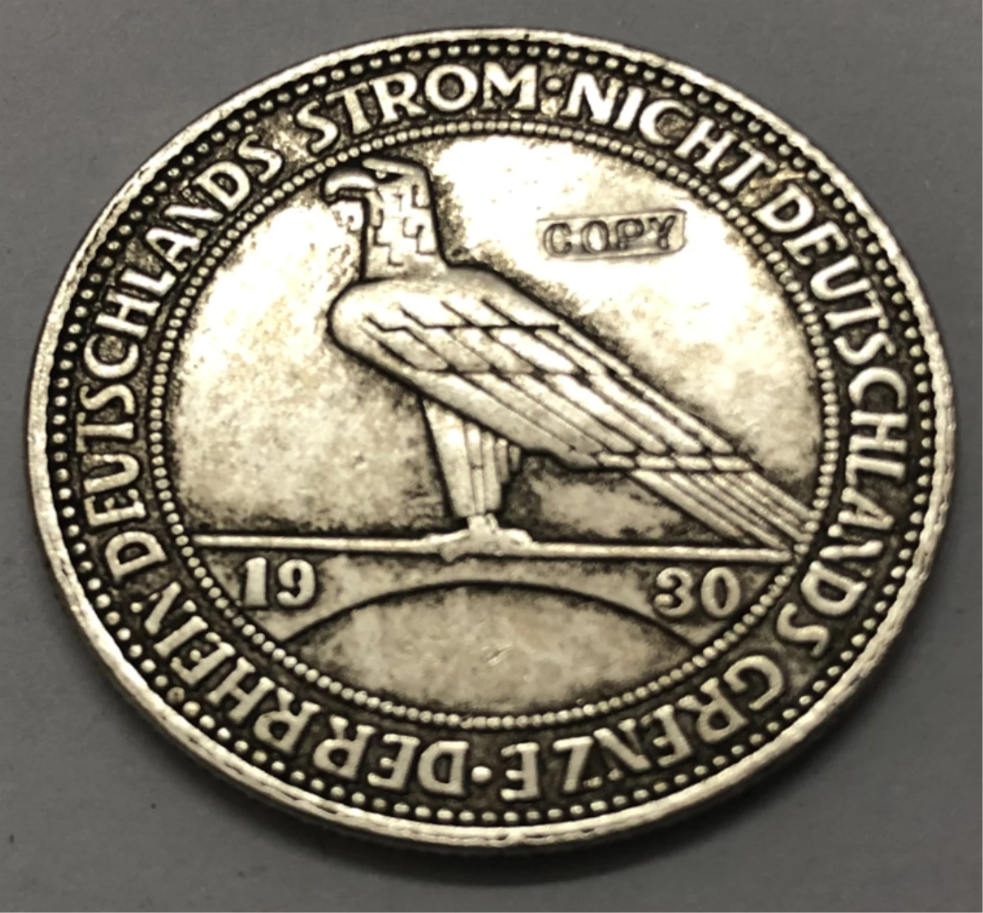 1930 Германия 3 освобождение Рейнланда рейхмsmark|Безвалютные монеты| |