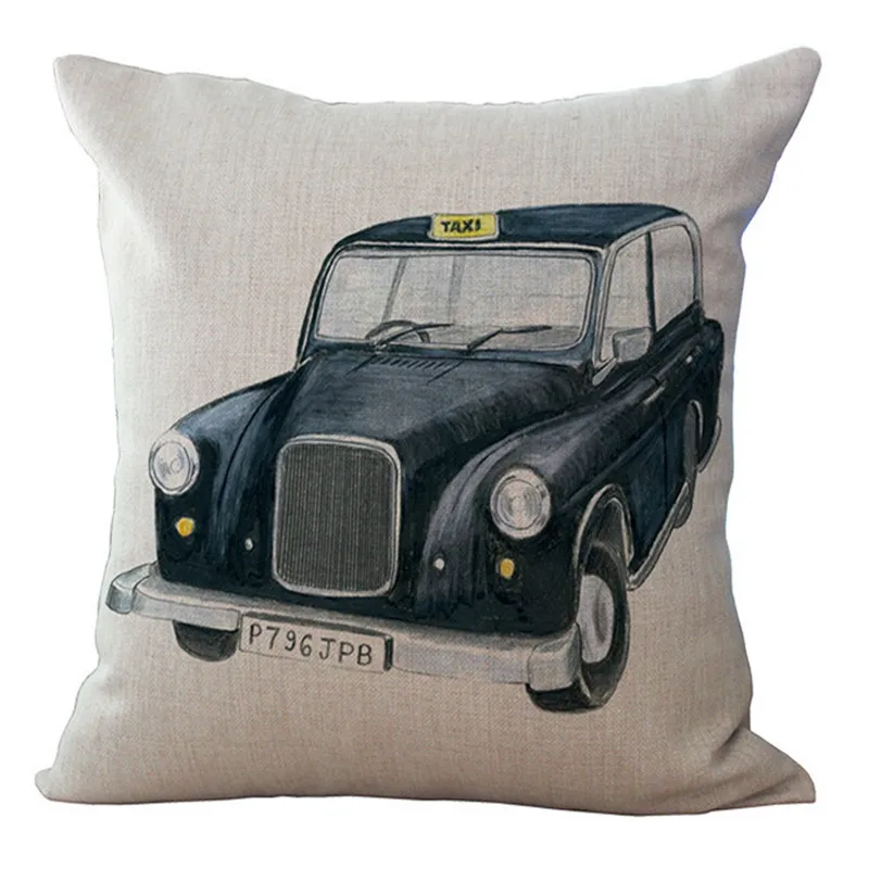 Ретро автомобильный чехол для дивана декоративная подушка сиденья автомобиля