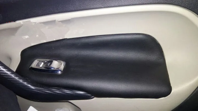 Украшения для стайлинга автомобиля из микрофибры кожаная панель внутренней