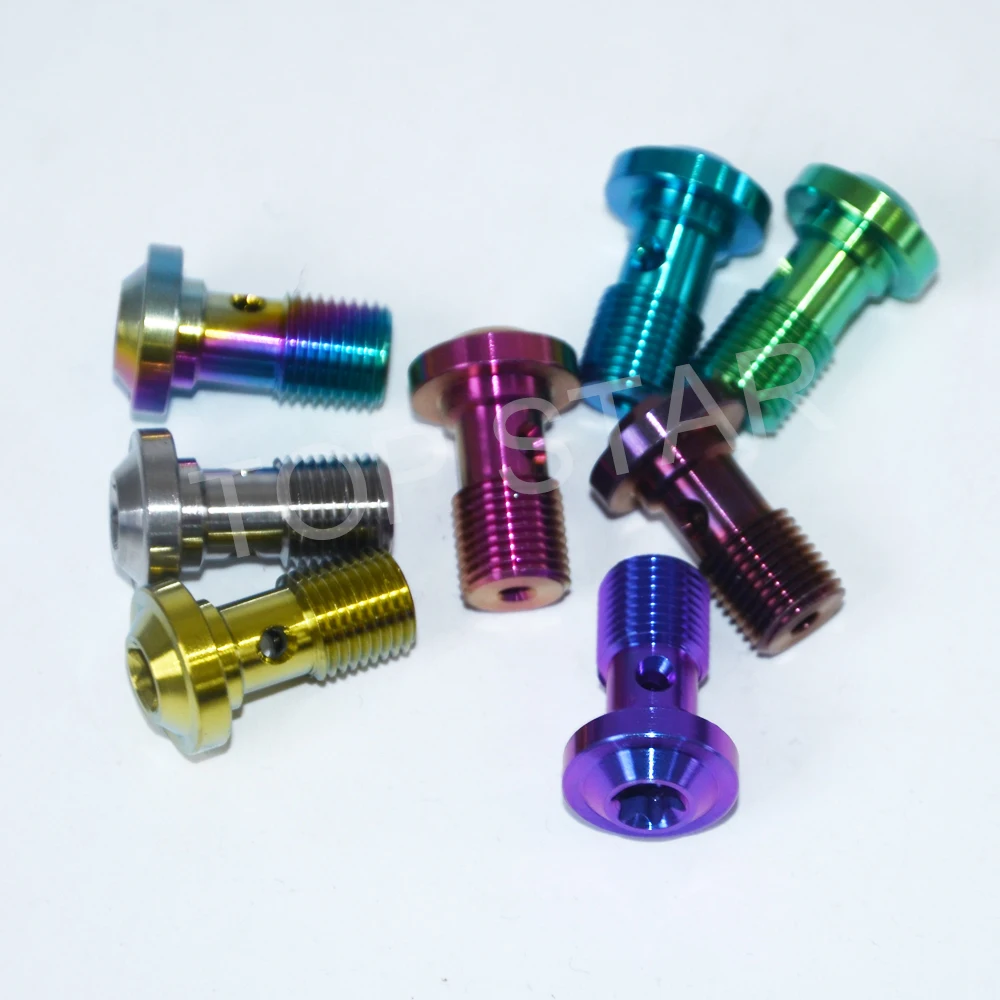 M10 Штангенциркули для мотоцикла трубные титановые болты винты 1 0 мм 25 шаг
