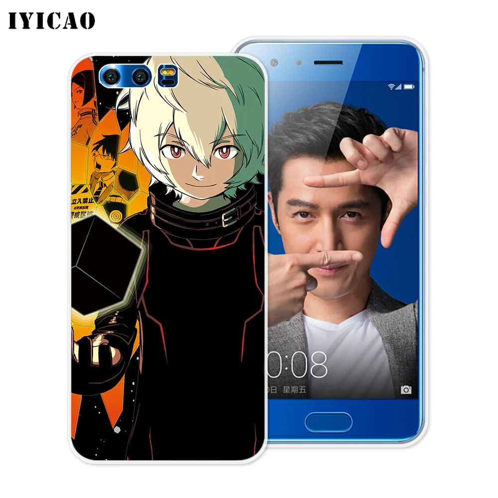 IYICAO World Trigger мультяшный Мягкий силиконовый чехол для Huawei Y9 Y7 Y6 Prime 2018 Honor 8C 8X8 9 10 Lite 7X