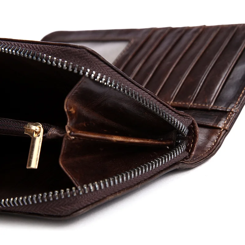 Новый роскошный бренд 100% Топ Натуральная Воловья кожа высокое качество Мужской