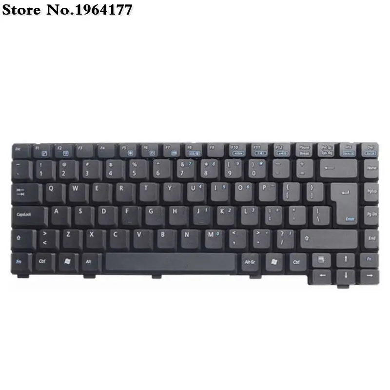 Английская клавиатура для ноутбука ASUS A6Ga A6R A6F A6G A6Je z9200vm A6Rp Z91Ac Z81Ka A6T A6Tc A6U A3G A3N A3000 A6000 черный ноутбук