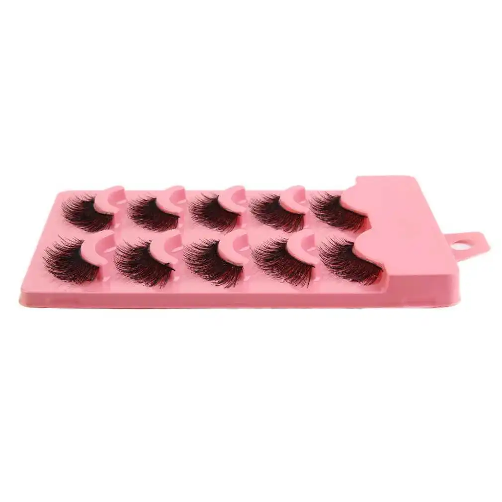 5 пар/компл. натуральная мода ручной работы мягкие ресницы для наращивания Макияж