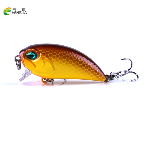 HENGJIA 1 шт. 4 8 см г вобберы плавающая приманка для рыбалки крючки Crankbait artiiais pesca