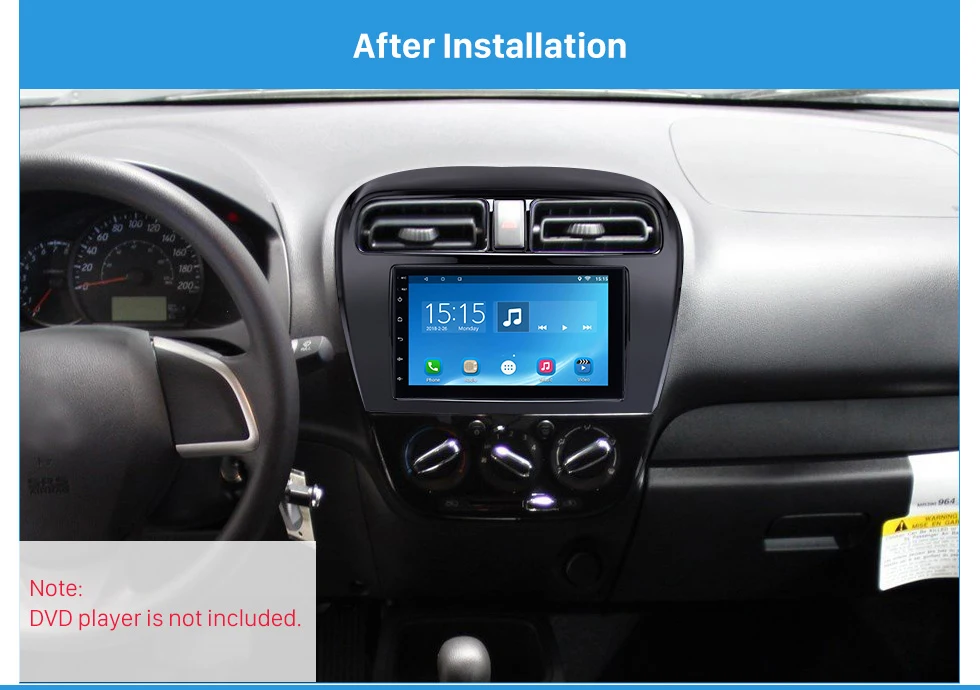Seicane отличный 2 Дин радио фасции Для 2012+ Mitsubishi Mirage DVD плеер отделка Установка комплект аудио рамка