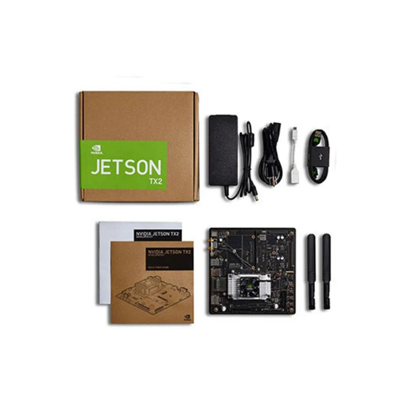 Набор для разработки NVIDIA Jetson TX2 8 Гб 128 бит LPDDR4 32 eMMC решение AI автономных машин |