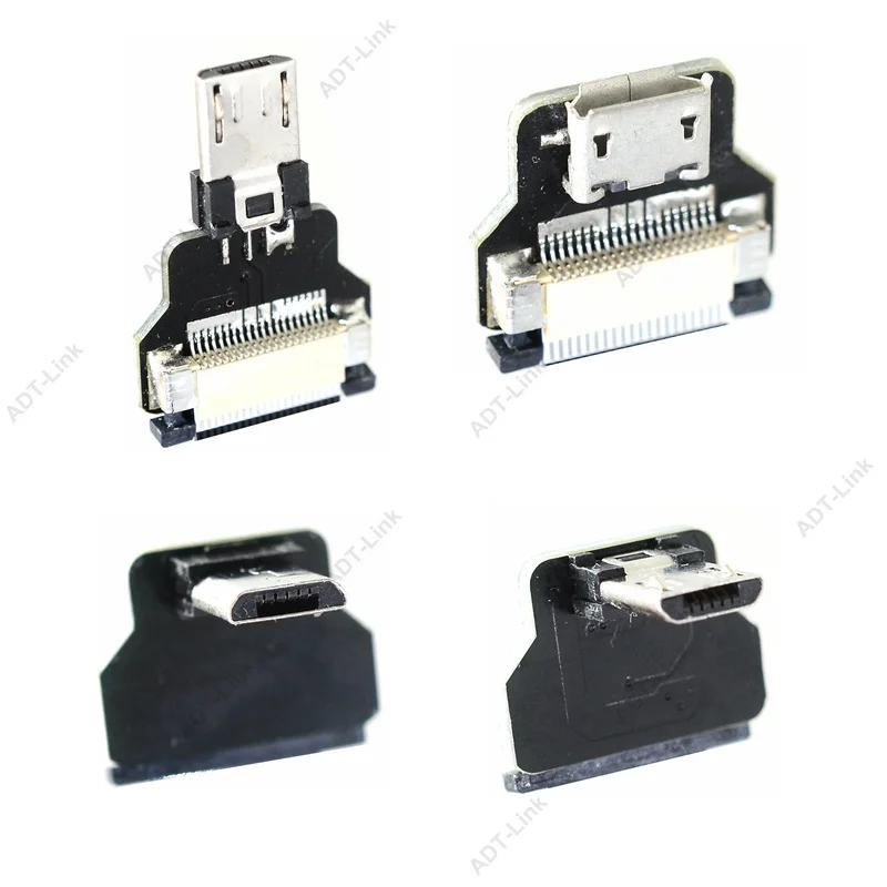 FFC Micro Mini USB FPV тонкий плоский мягкий гибкий FPC зарядка AV выход OTG кабель для