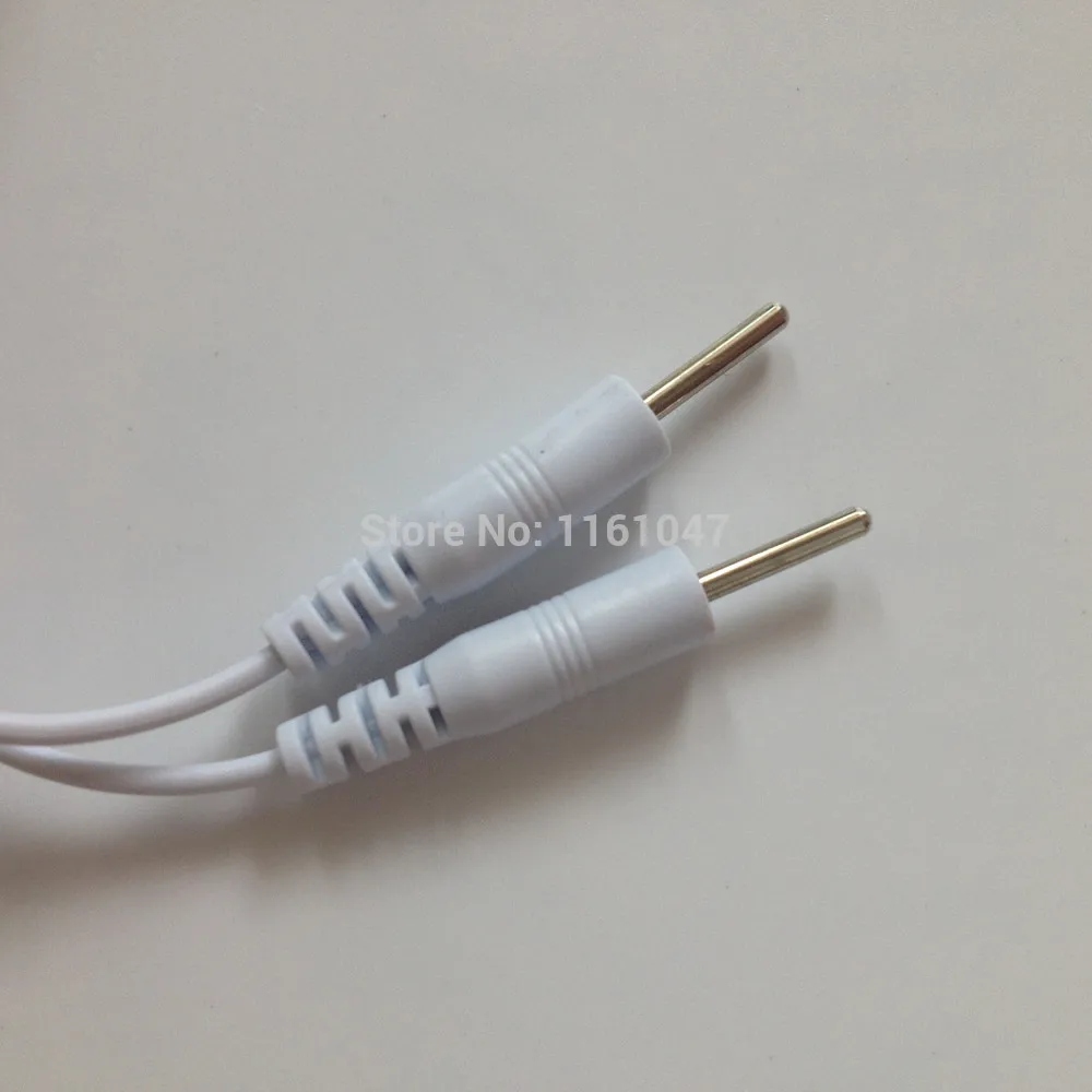 10 Pieces Replacement 2-Pin Electrode Lead Wires Connector Cables Jack DC Head 2.5mm Connect Physiotherapy Machine or TENS Unit | Красота и