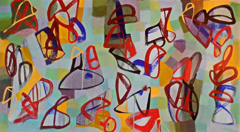 Картина ручной работы abstact рисунок на холсте маслом для домашнего декора и обоев