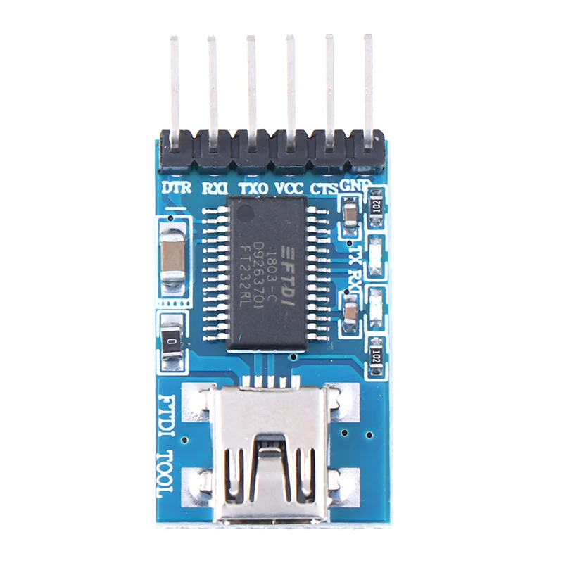 1 шт * FT232RL USB последовательный адаптер модуль к RS232 Max232 для Arduino Скачать|Детали и