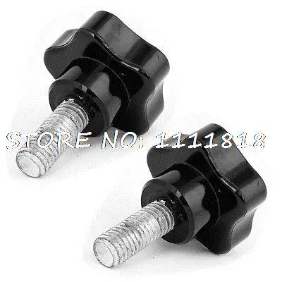 M10 мужские резьбовые пластиковые головки металлические зажимные звездочки ручки