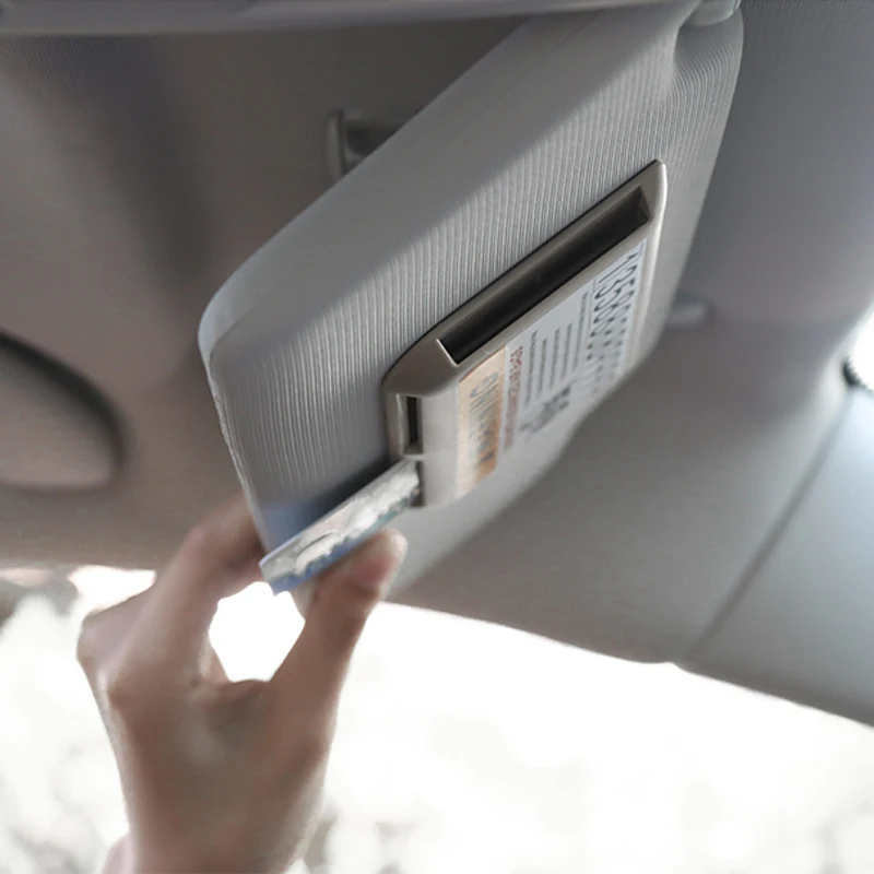 Car Parking Card Holder High-speed IC Clip Visor Organizer Multifunction Temporary Phone Number | Автомобили и мотоциклы