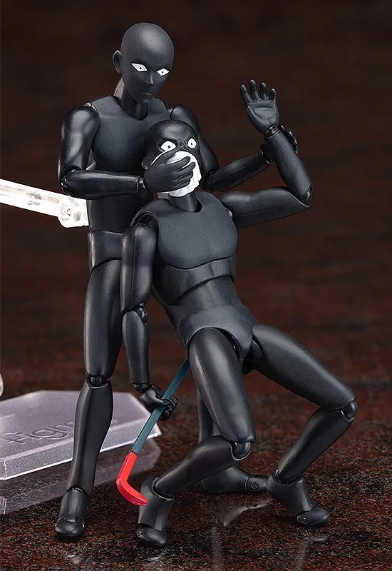Аниме мультфильм детектива Конана истинный Criminal Figma SP-089 ПВХ фигурка