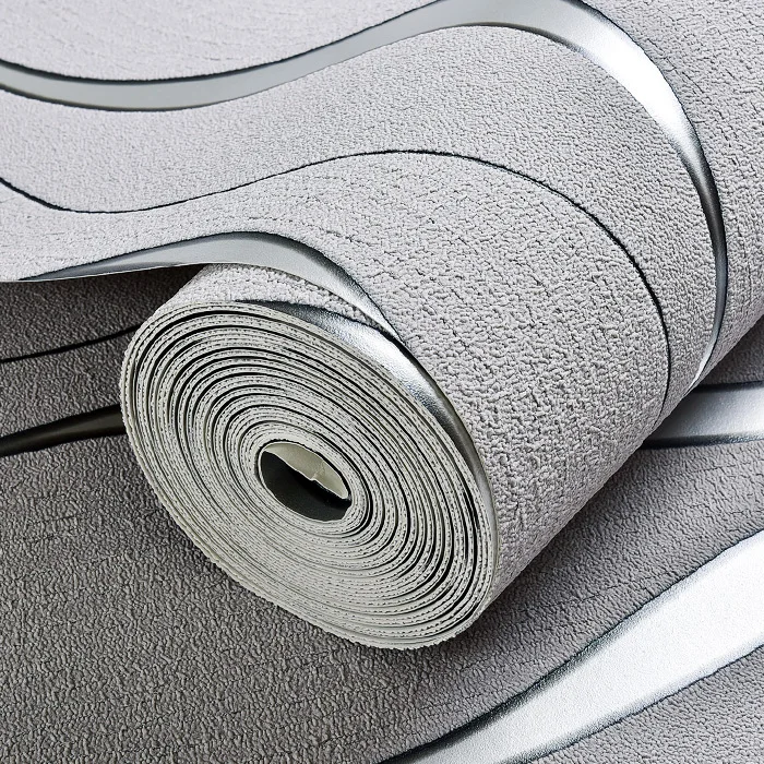 3d Волнистые полосы настенная бумага на стену домашний декор современная для