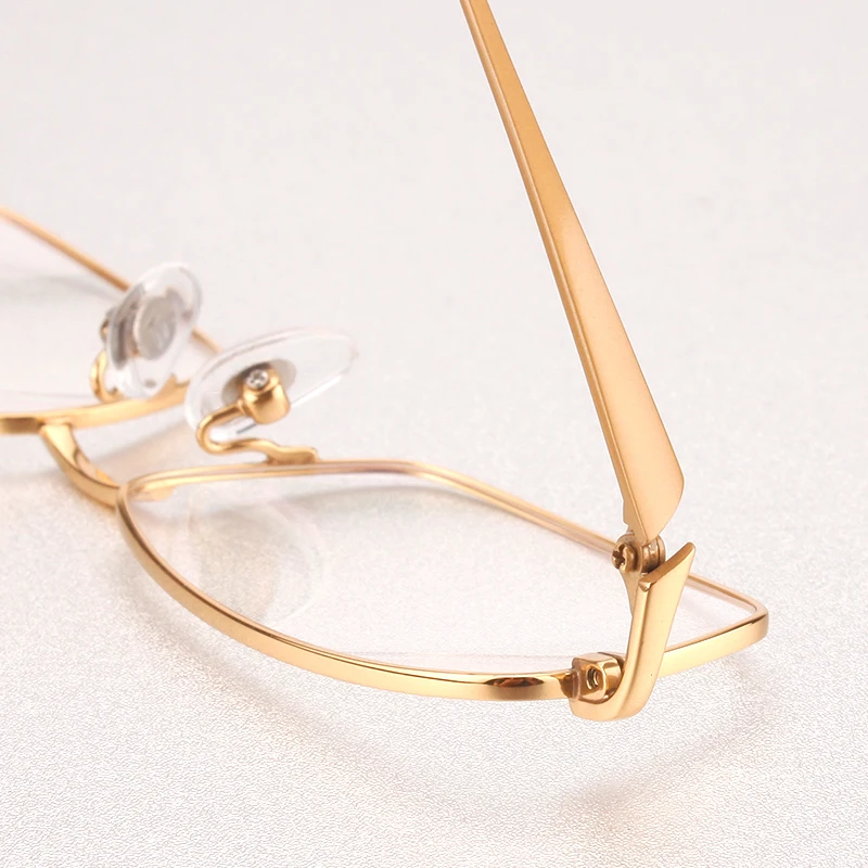 Мужские очки с оправой из чистого титана Opeco RX able полным ободком легкие