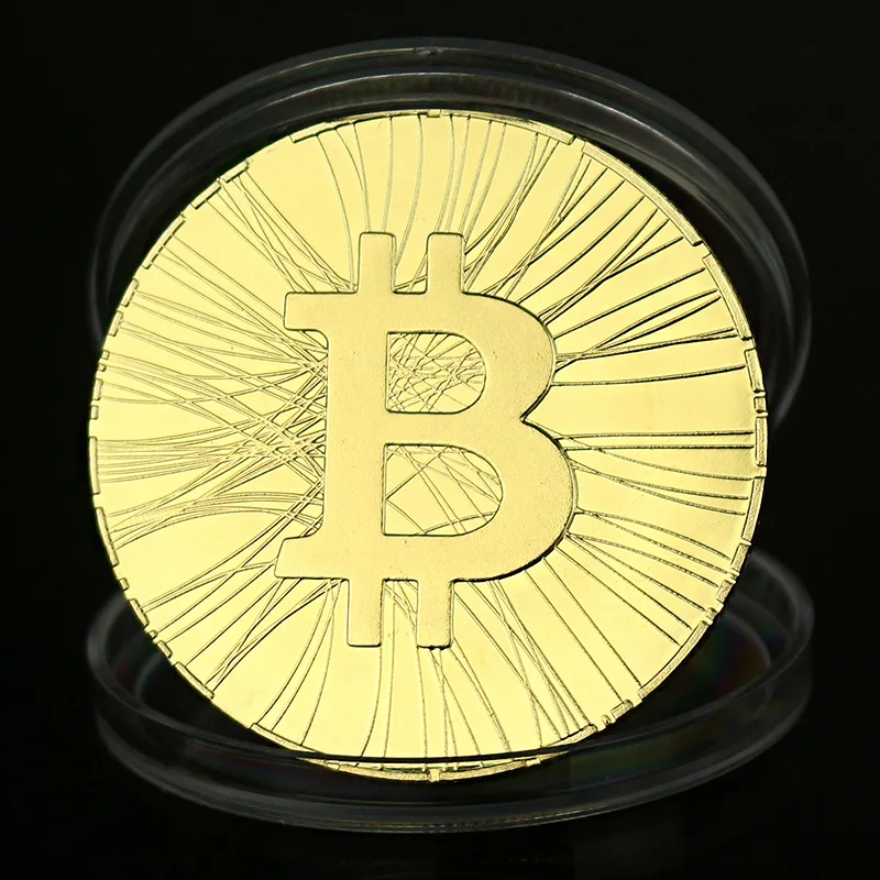 Биткоин SATOSHI NAKAMOTO Okcoin золотая медаль копия монет сувенир металлические