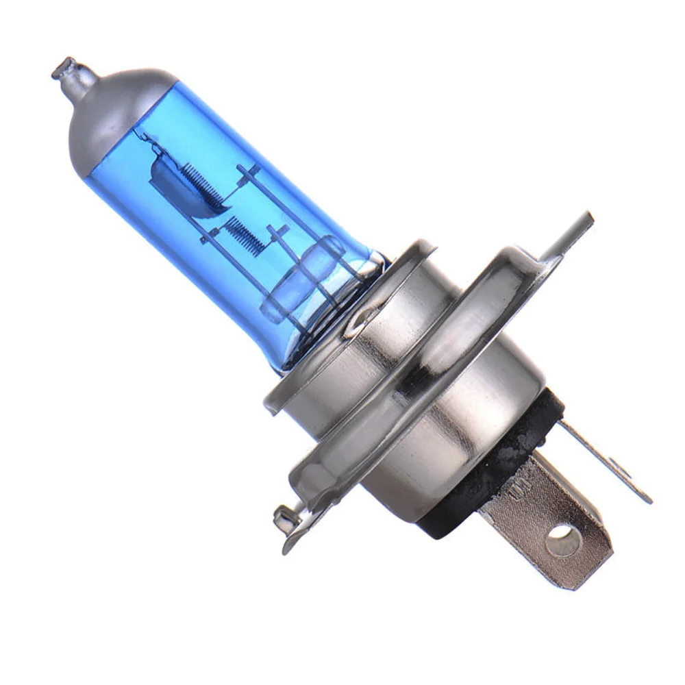 SAFEGO 2 шт. H4 ксеноновая галогенная лампа 12 В 100 Вт 90 Вт фары лучей 9003 автомобильная фара лампа P43T 4300k автомобильный теплый свет тумана включен.