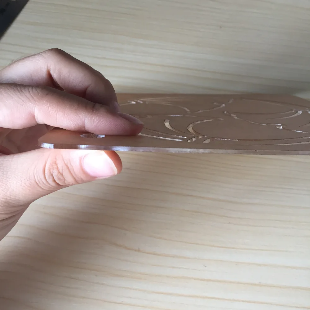 Круглый Стиль Прозрачный Sashiko акриловый шаблон, DIY подставки вышивка шаблон Sashiko аксессуар инструмент плесень S0287L