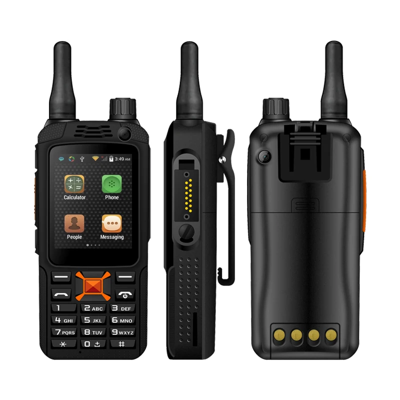 Обновленная сеть F22 + две SIM карты WCDMA Zello PTT 3G рация радио Android мобильный телефон 2 4