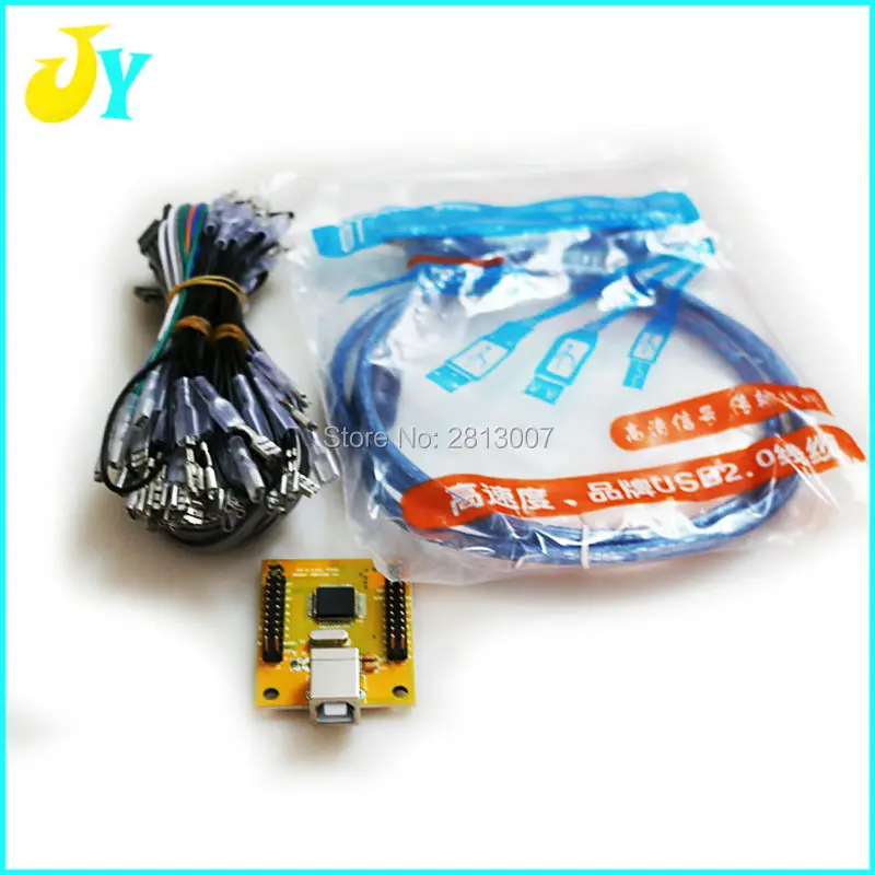 ПК PS3 USB к Jamma 2 в 1 кодировщик Компьютерные чипы игрока аркадный контроллер для MAME