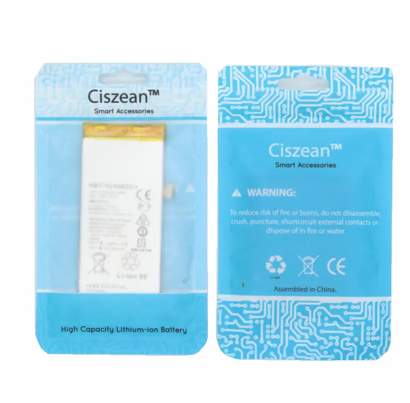 Ciszean 2200mAh Сменный литий-ионный аккумулятор HB3742A0EZC + для HuaWei P8 Lite Аккумулятор Batterij |
