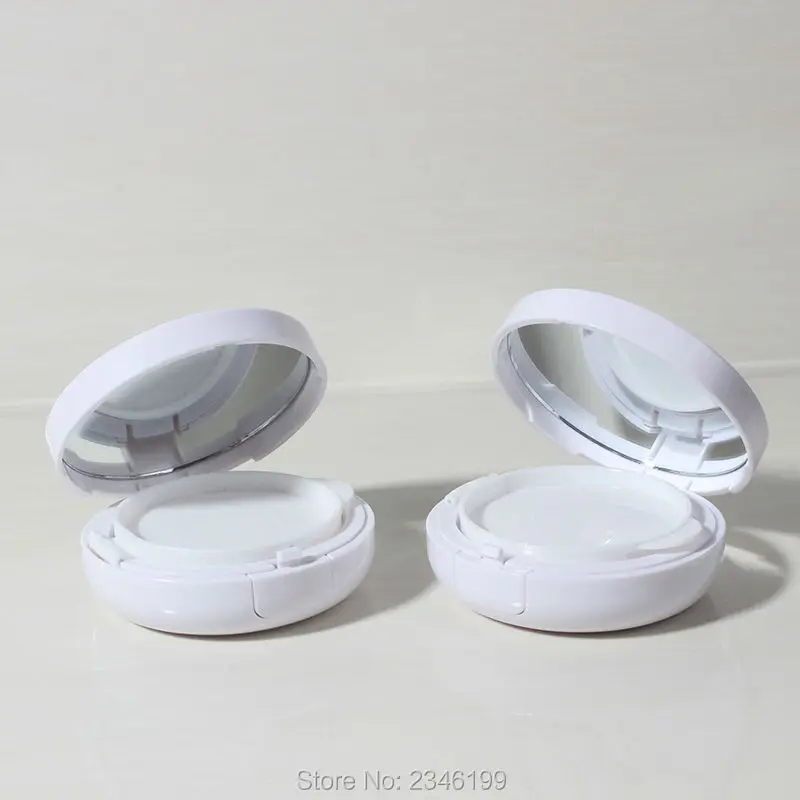10 шт./лот Белый Изящный косметический cc крем контейнер DIY инструмент для макияжа