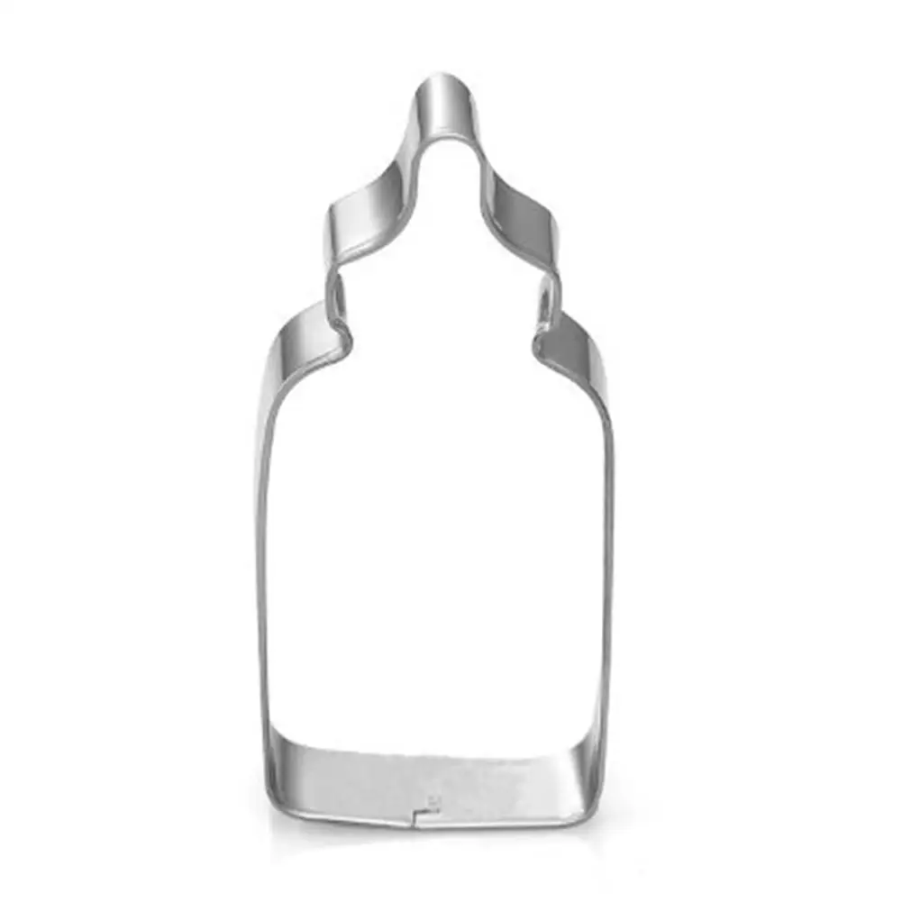 Babys Bottle Waasoscon, детские игрушки из нержавеющей стали, серия, резак для печенья, формы, высококачественные ножи для мастики, декоративное печенье, форма для торта - Цвет: Babys Bottle