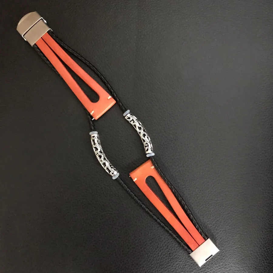 Brown Для Amazfit ремешок Bip из натуральной кожи ремешок для часов Браслет Для Xiaomi Huami Amazfit Bip Bit Lite Youth Watch Band 20 мм аксессуары - Цвет: Brown