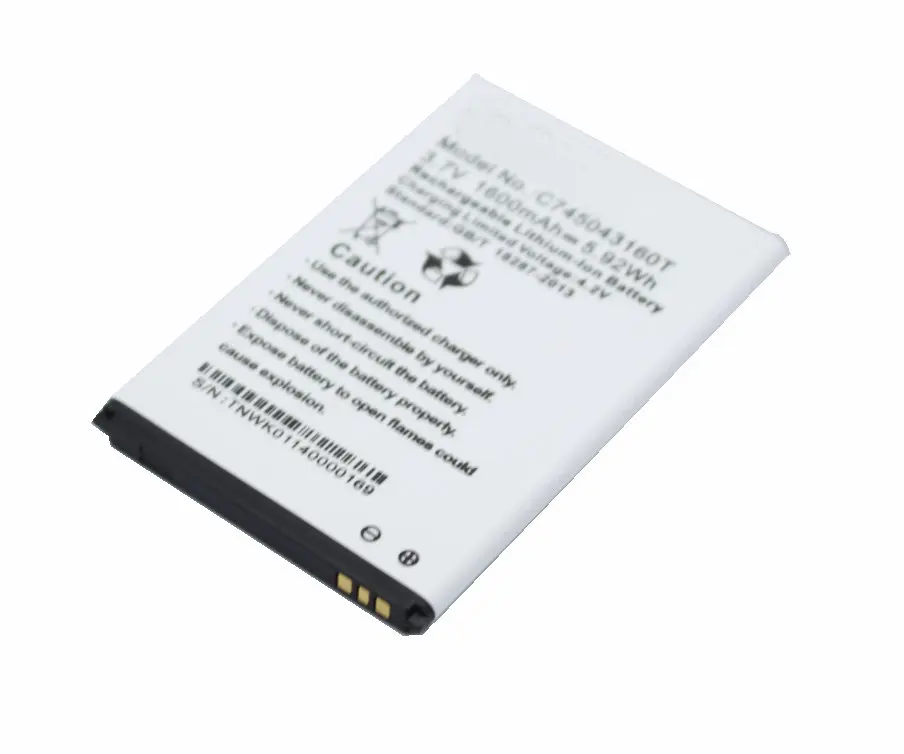 Ciszean 3x3 7 V 1600mAh Сменный C745043160T Аккумулятор для BLU Studio A270 A270A Advance 4 0 батареи |