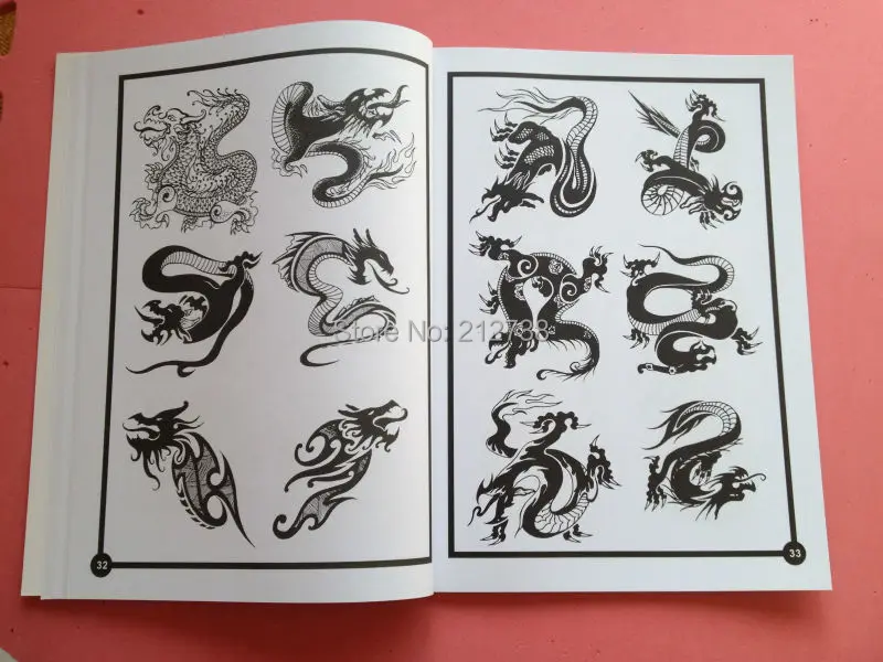 Бесплатная доставка Новые таинственные символы фантазия тотемный дракон феникс