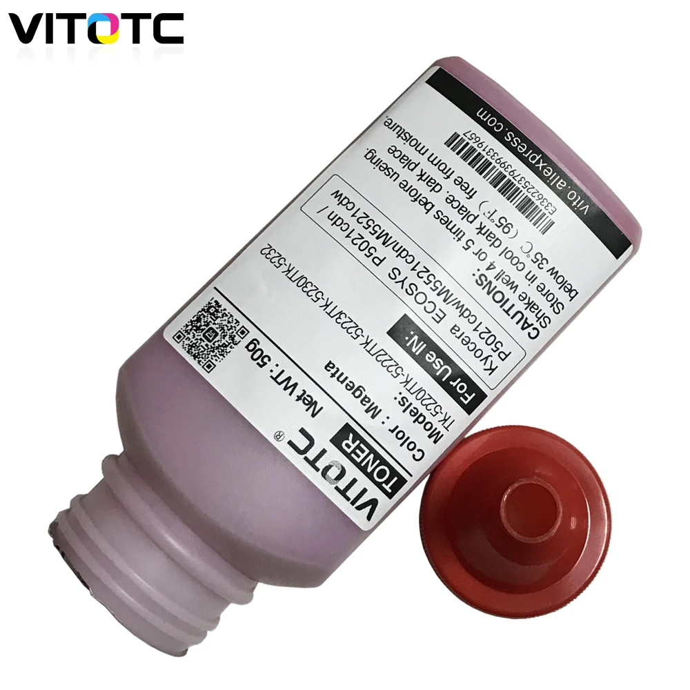 Тонер-порошок для Kyocera ECOSYS P5021cdn P5021cdw M5521cdn M5521cdw 4 цвета 5021 5026 5526 1 5 50 г/Упаковка