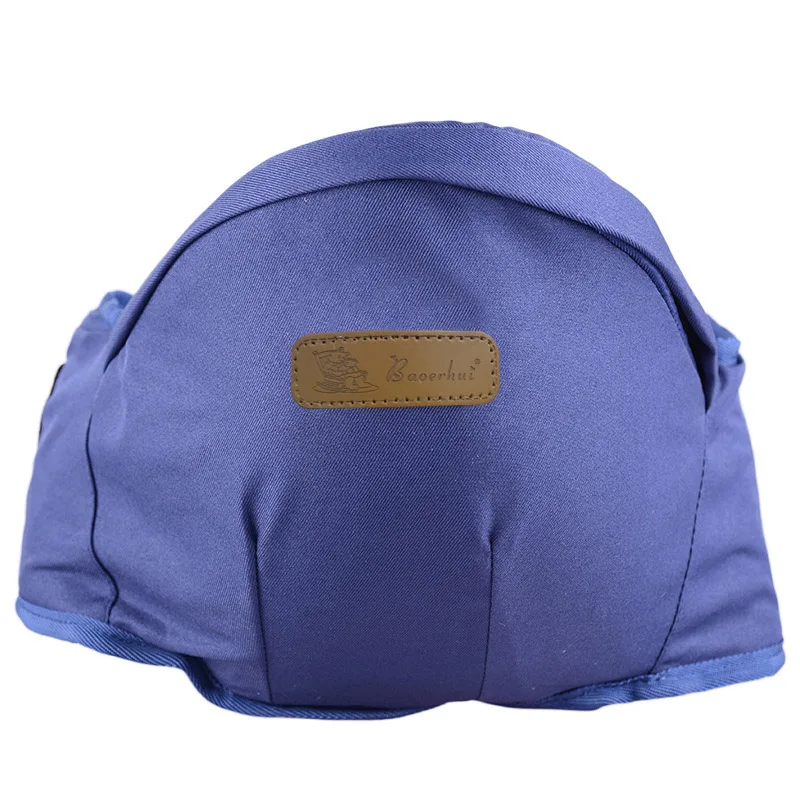 Navy blue TI344 Детская переноска на талию, табурет, ходунки, регулируемый детский слинг, удерживающий поясной ремень, рюкзак, Хипсит, Детский комфортный набедренный ремень безопасности, автомобильное сиденье - Цвет: Navy blue TI344