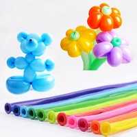 best quality 100pcslots 260 magic balloons modelling clown balloon assorted color kids party supplies