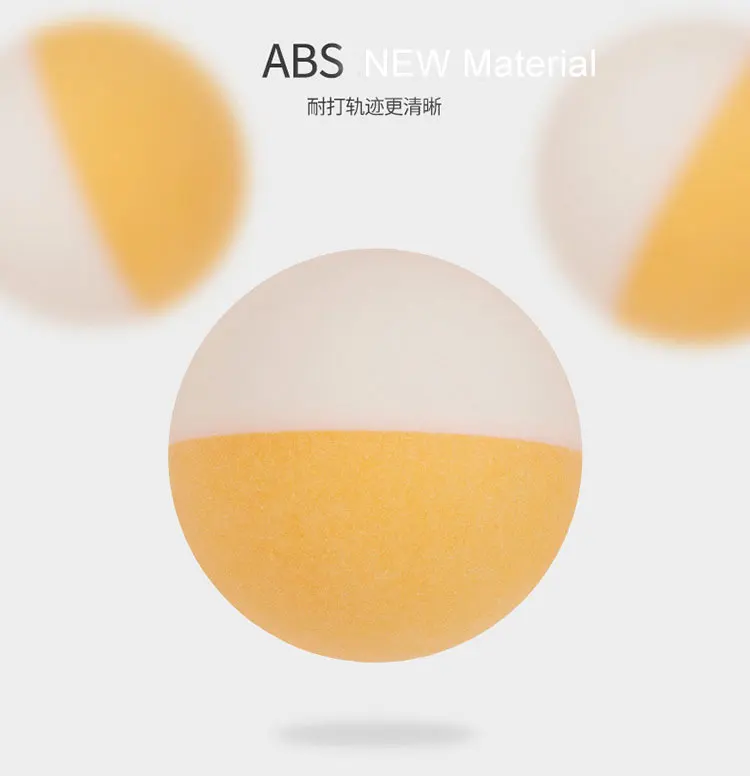 XVT Высокое качество ABS 40 + двухцветный тренировочный мяч для пинг понга