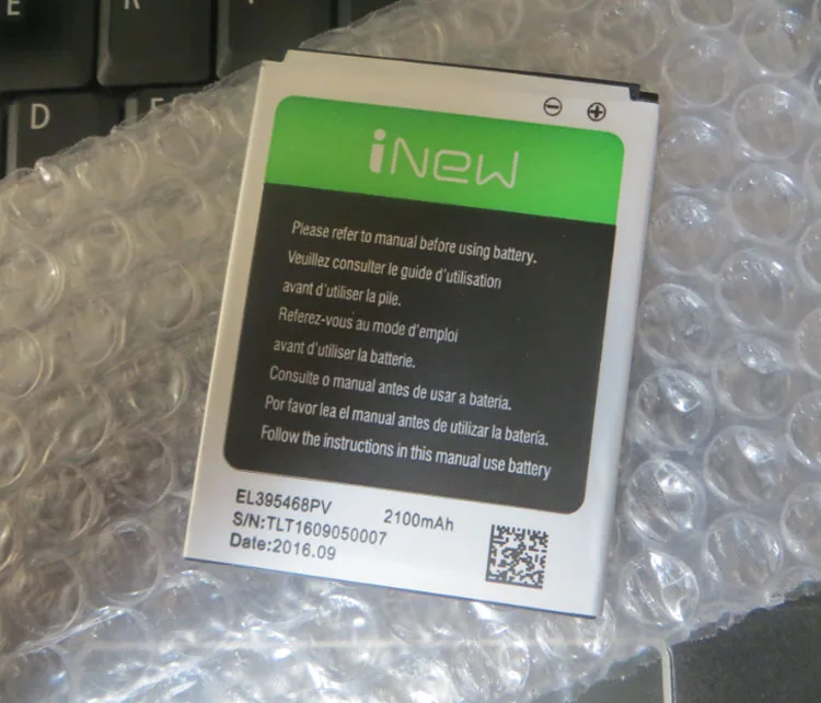 5 шт./лот для аккумулятора Inew V7 EL395468PV 2100mAh Bateria | Мобильные телефоны и аксессуары