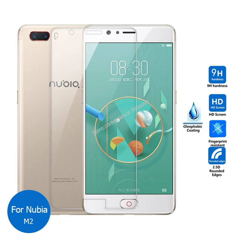 2 шт. для ZTE Nubia M2 Lite N2 закаленное стекло Защита экрана 9h Защитная стеклянная пленка