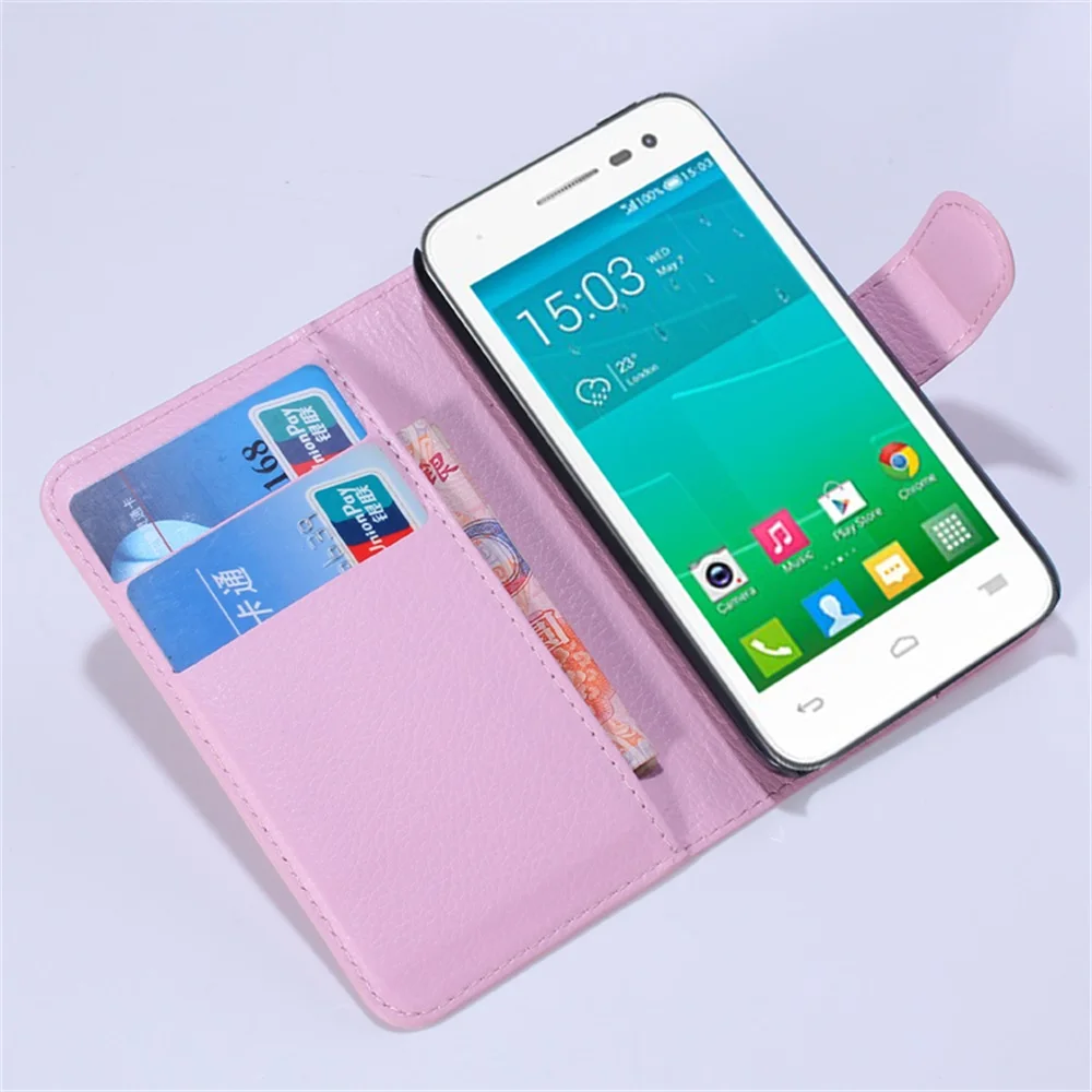 Cyboris в ретро-стиле из натуральной кожи чехол для Alcatel One Touch Pop S3 OT-5050 5050Y 5050X слот