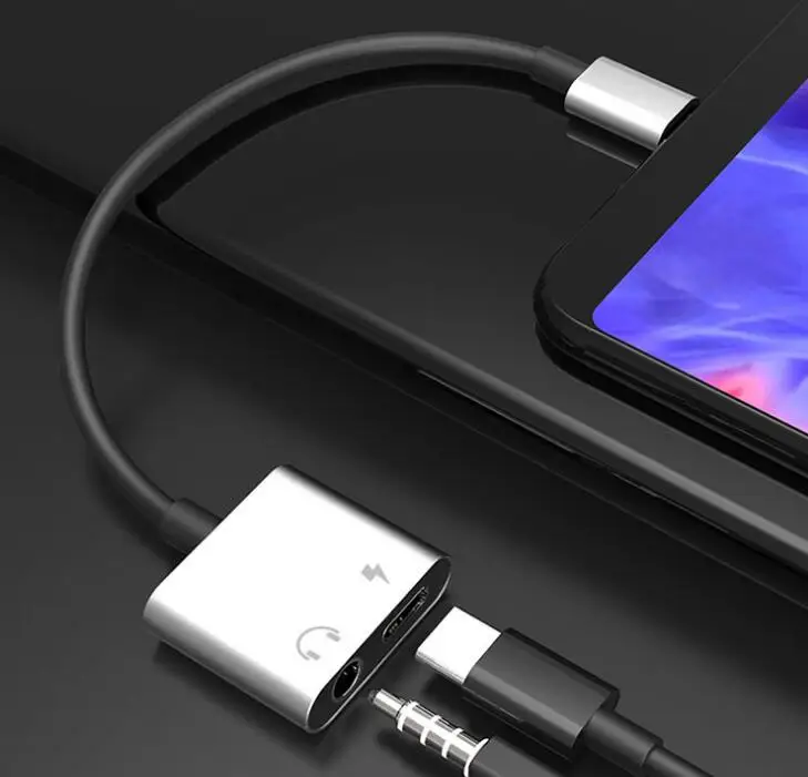 Кабель адаптер с USB C на разъем 3 5 типа для Huawei P20 Pro Xiaomi Mi 6 8 Note3 Mix Type мм AUX конвертер