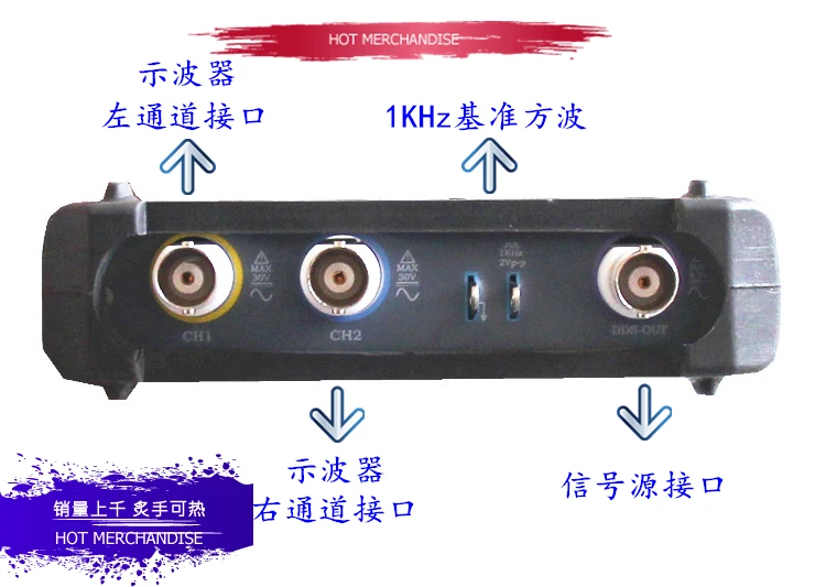 ISDS205X виртуальный ПК USB осциллограф DDS анализатор сигнала и логики 2CH 20 МГц полоса